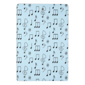 Mini Porte-bloc Bleu juste noté (Dos)