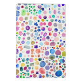 Mini Porte-bloc Blobs aquarelle (Dos)