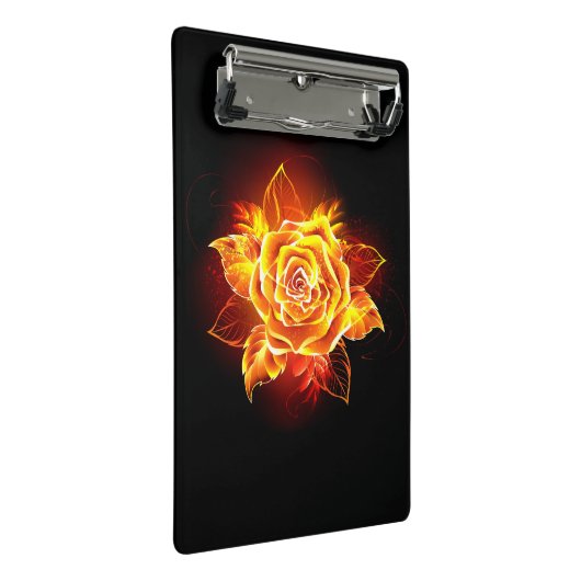 Mini Porte-bloc Blooming Fire Rose (Incliné)