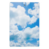 Mini Porte-bloc Blue Heaven Nuages II + votre texte et vos idées (Dos)