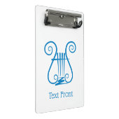 Mini Porte-bloc Blue Lyre (Incliné)