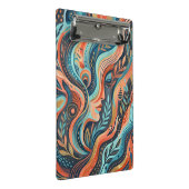 Mini Porte-bloc Boho Chic Déesse Spirituelle avec Feuilles   (Incliné)