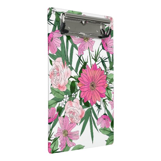 Mini Porte-bloc Boho chic garden floral design (Incliné)