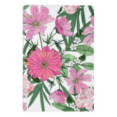 Mini Porte-bloc Boho chic garden floral design (Dos)