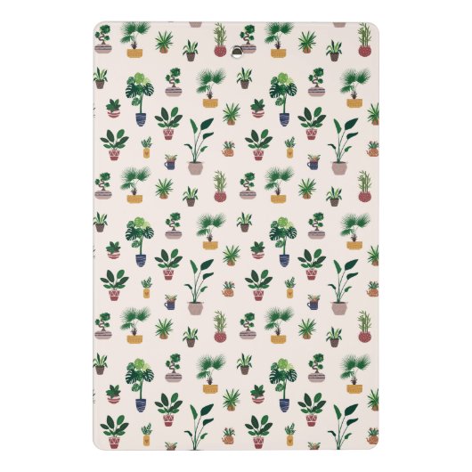 Mini Porte-bloc Boho Plant Lovers Botanical Personalized Name (Dos)