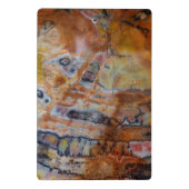 Mini Porte-bloc Bois pétrifié Brown (Dos)