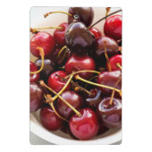 Mini Porte-bloc bol de cerises (Dos)