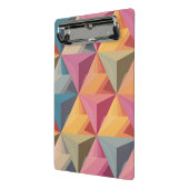 Mini Porte-bloc Bold Geometric Triangle Pattern  (Angle2)