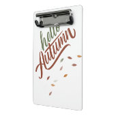 Mini Porte-bloc Bonjour automne (Angle2)