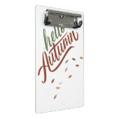 Mini Porte-bloc Bonjour automne (Incliné)