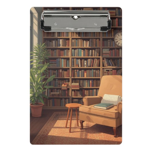 Mini Porte-bloc BookShelf  (Devant)