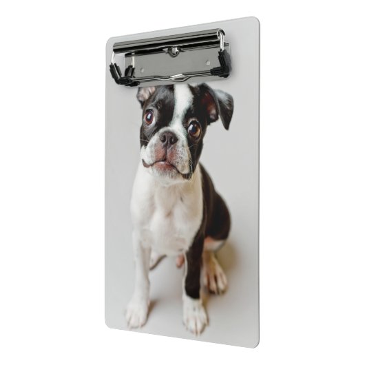 Mini Porte-bloc Boston Terrier (Angle2)