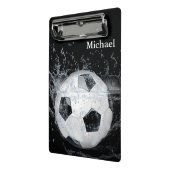 Mini Porte-bloc Boule de football (Angle2)