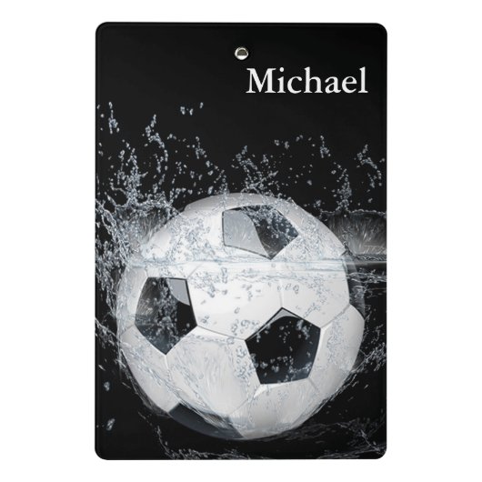 Mini Porte-bloc Boule de football (Dos)