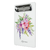 Mini Porte-bloc Bouquet floral aquarelle (Angle2)