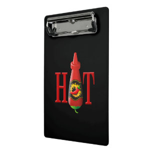 Mini Porte-bloc Bouteille de sauce chaude