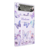 Mini Porte-bloc Bouteilles d'aquarelle Fleur sauvage Jardin Lilac (Incliné)