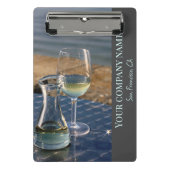 Mini Porte-bloc Boutique de vin, bar ou porte-menu (Devant)