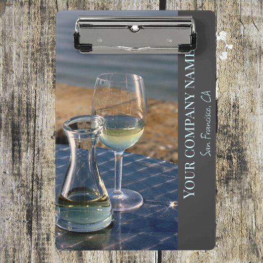 Mini Porte-bloc Boutique de vin, bar ou porte-menu