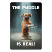 Mini Porte-bloc Bouton de la musique à gâcher (Dos)