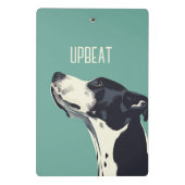 Mini Porte-bloc Boxe noire et blanche (Dos)