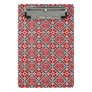 Mini Porte-bloc Broderie Ethnique Slave, Traditionnelle Balkanique