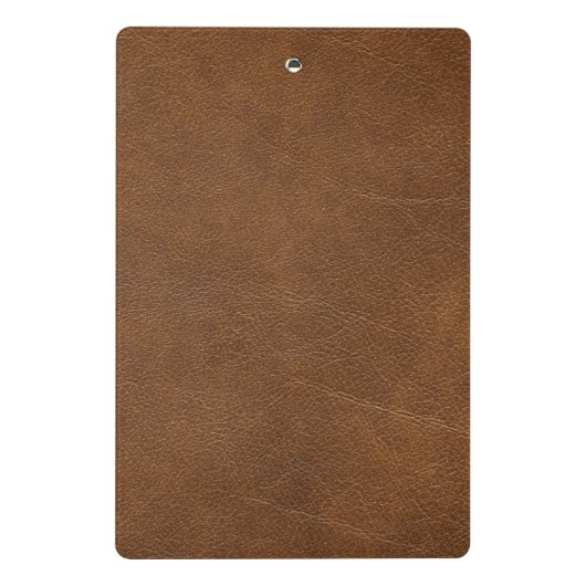 Mini Porte-bloc Brown leather (Dos)