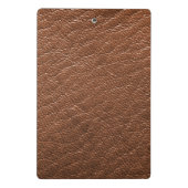 Mini Porte-bloc Brown leather (Dos)