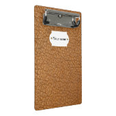 Mini Porte-bloc Brown leather (Incliné)