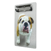Mini Porte-bloc Bulldog Painting - Joli art original chien (Angle2)