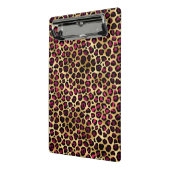 Mini Porte-bloc Burgundy et Gold Leopard Series Design 2 (Angle2)