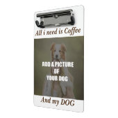Mini Porte-bloc Café et mon Oreiller de chien (Angle2)
