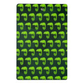 Mini Porte-bloc Caméléon vert mignon (Dos)