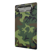 Mini Porte-bloc Camo Militaire Forêt Verte (Angle2)