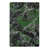 Mini Porte-bloc Camo vert funky (Dos)