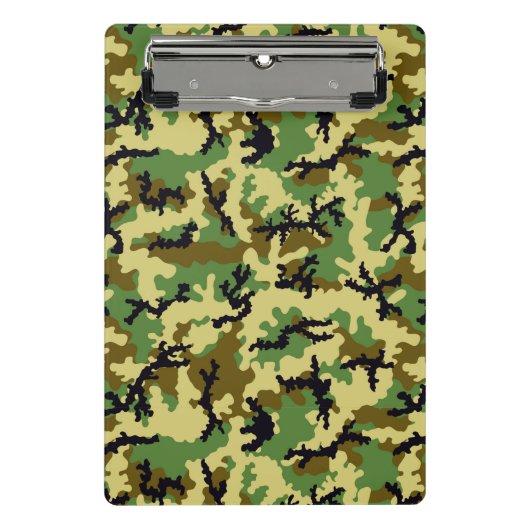 Mini Porte-bloc Camouflage des bois (Devant)