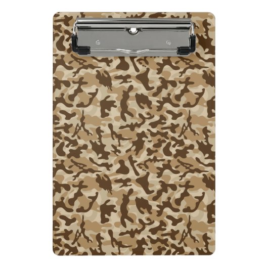 Mini Porte-bloc Camouflage du désert (Devant)
