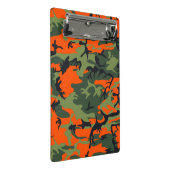 Mini Porte-bloc Camouflage orange et vert, Militaire, Armée (Incliné)