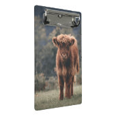 Mini Porte-bloc Campagne d'herbe d'automne de la vache de haute-te (Incliné)