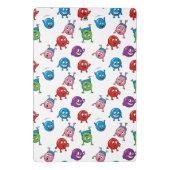 Mini Porte-bloc Caractères circulaires colorés (Dos)