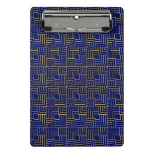Mini Porte-bloc Carnet Carré bleu