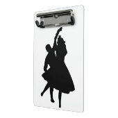 MINI PORTE-BLOC CARNET DES DANSEURS DE SILHOUETTE (Angle2)