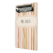 Mini Porte-bloc carnet enseignant, cadeau enseignant personnalisé, (Angle2)