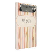 Mini Porte-bloc carnet enseignant, cadeau enseignant personnalisé, (Incliné)