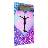 Mini Porte-bloc Carnet Glam Gymnastique filles (Incliné)