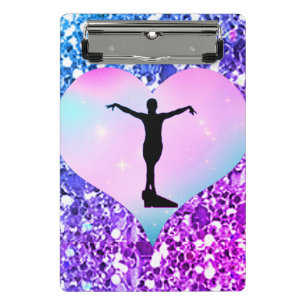 Mini Porte-bloc Carnet Glam Gymnastique filles