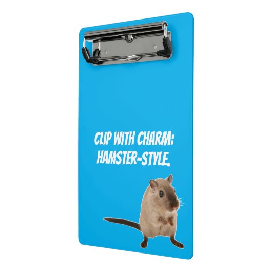 Mini Porte-bloc carnet hampster mignon (Angle2)