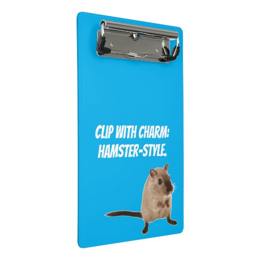 Mini Porte-bloc carnet hampster mignon (Incliné)
