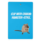 Mini Porte-bloc carnet hampster mignon (Dos)