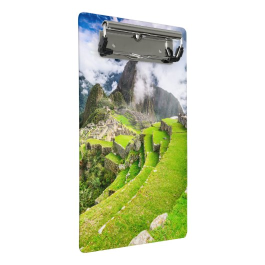 Mini Porte-bloc Carnet Spiral Machu Picchu, Cusco - Pérou (Incliné)